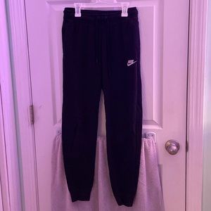 Womens black Nike joggers size XS